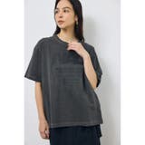 L/BLK1 | NACピグメントプリントTシャツ | AZUL BY MOUSSY