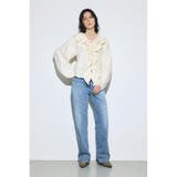 ラッフルロングスリーブブラウス | AZUL BY MOUSSY | 詳細画像5