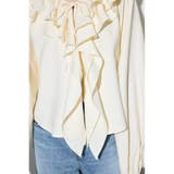 ラッフルロングスリーブブラウス | AZUL BY MOUSSY | 詳細画像7