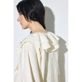 ラッフルロングスリーブブラウス | AZUL BY MOUSSY | 詳細画像8