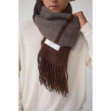 柄BRN5 | リバーシブルマフラー | AZUL BY MOUSSY