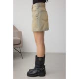 AZUL DENIM ヴィンテージデニムミニスカート | AZUL BY MOUSSY | 詳細画像6