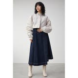 BACK TUCK VOLUME SHORT MA-1 | AZUL BY MOUSSY | 詳細画像3