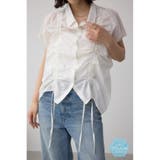 C/T冷感 ドロストブラウス | AZUL BY MOUSSY | 詳細画像1 