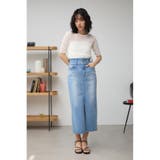 AZUL DENIM ハイウエストスカート | AZUL BY MOUSSY | 詳細画像14 