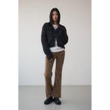 Wジップシャギーニットカーディガン | AZUL BY MOUSSY | 詳細画像3 