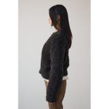 Wジップシャギーニットカーディガン | AZUL BY MOUSSY | 詳細画像5 