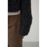 Wジップシャギーニットカーディガン | AZUL BY MOUSSY | 詳細画像9 