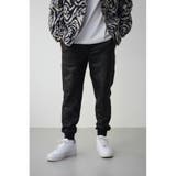 BLK | レザーライクジョガー | AZUL BY MOUSSY
