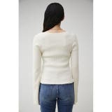 2WAY SLEEVE BUTTON RIB KNIT | AZUL BY MOUSSY | 詳細画像7 