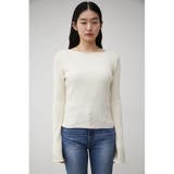 2WAY SLEEVE BUTTON RIB KNIT | AZUL BY MOUSSY | 詳細画像11 