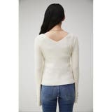 2WAY SLEEVE BUTTON RIB KNIT | AZUL BY MOUSSY | 詳細画像12 