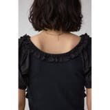 コンビネーション2WAYフリルトップス | AZUL BY MOUSSY | 詳細画像19 