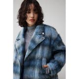 シャギーチェックライダースジャケット | AZUL BY MOUSSY | 詳細画像14