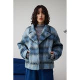 シャギーチェックライダースジャケット | AZUL BY MOUSSY | 詳細画像15