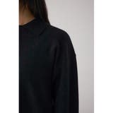 格上げ ポロカラーニットワンピース | AZUL BY MOUSSY | 詳細画像9