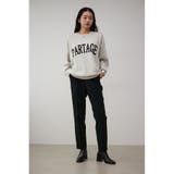 ジャガードロゴニットトップス | AZUL BY MOUSSY | 詳細画像2