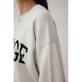 ジャガードロゴニットトップス | AZUL BY MOUSSY | 詳細画像7
