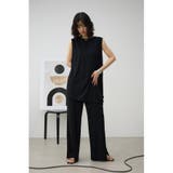 T/Fクリーンクールサイドスリットパンツ | AZUL BY MOUSSY | 詳細画像3 