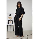 T/Fクリーンクールサイドスリットパンツ | AZUL BY MOUSSY | 詳細画像4 
