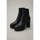 BLK | ソックスヒールブーツ | AZUL BY MOUSSY