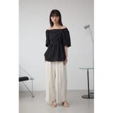 C/T撥水タックワイドパンツ | AZUL BY MOUSSY | 詳細画像15