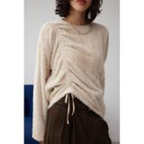 BEG | シャギーデザイントップス | AZUL BY MOUSSY