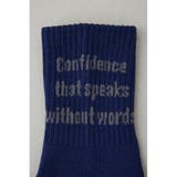 メッセージミドルソックス | AZUL BY MOUSSY | 詳細画像10