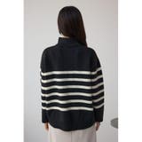 アソートカラーハーフジップニットトップス | AZUL BY MOUSSY | 詳細画像17 