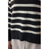 アソートカラーハーフジップニットトップス | AZUL BY MOUSSY | 詳細画像21 