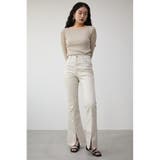 CENTER SLIT COLOR FLARE PT | AZUL BY MOUSSY | 詳細画像34