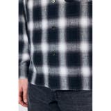 フレンチリネンオンブレーチェックシャツ | AZUL BY MOUSSY | 詳細画像22 