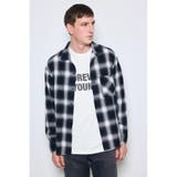 フレンチリネンオンブレーチェックシャツ | AZUL BY MOUSSY | 詳細画像13 