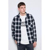 フレンチリネンオンブレーチェックシャツ | AZUL BY MOUSSY | 詳細画像14 