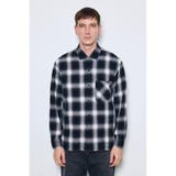 フレンチリネンオンブレーチェックシャツ | AZUL BY MOUSSY | 詳細画像16 