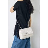 O/WHT1 | キルティングデザインフラップバッグ | AZUL BY MOUSSY