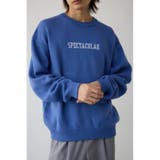 BLU | ロゴジャガードニット | AZUL BY MOUSSY