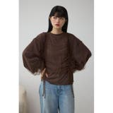 チュールレイヤードトップス | AZUL BY MOUSSY | 詳細画像23 