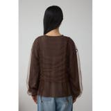 チュールレイヤードトップス | AZUL BY MOUSSY | 詳細画像27 