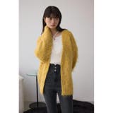 シャギー起毛ニットカーディガン | AZUL BY MOUSSY | 詳細画像3 