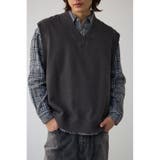 L/BLK1 | ABEL&CO USA ヴィンテージダメージベスト | AZUL BY MOUSSY