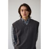 ABEL&CO USA ヴィンテージダメージベスト | AZUL BY MOUSSY | 詳細画像1