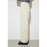 コットンリネンカーブワイドパンツ | AZUL BY MOUSSY | 詳細画像6 