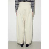 コットンリネンカーブワイドパンツ | AZUL BY MOUSSY | 詳細画像7 