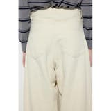 コットンリネンカーブワイドパンツ | AZUL BY MOUSSY | 詳細画像9 