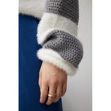 シャギーボーダープルオーバー | AZUL BY MOUSSY | 詳細画像9 