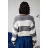 シャギーボーダープルオーバー | AZUL BY MOUSSY | 詳細画像6 