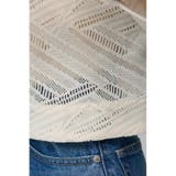 ハーフスリーブクロップドレースシャツ | AZUL BY MOUSSY | 詳細画像9