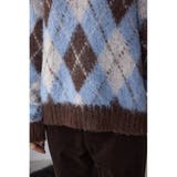 アーガイルシャギーニット | AZUL BY MOUSSY | 詳細画像24 