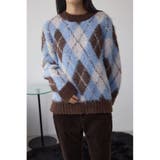 アーガイルシャギーニット | AZUL BY MOUSSY | 詳細画像14 